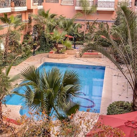 Beautiful, Great Equipped 122 M Holiday Apartment Near Majorelle Garden And Gueliz With Pool Views And A Large Balcony And Terrace Marrakesch Exterior foto