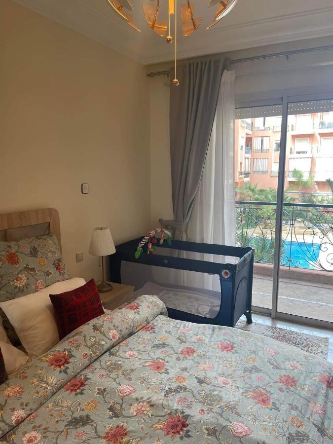 Beautiful, Great Equipped 122 M Holiday Apartment Near Majorelle Garden And Gueliz With Pool Views And A Large Balcony And Terrace Marrakesch Exterior foto