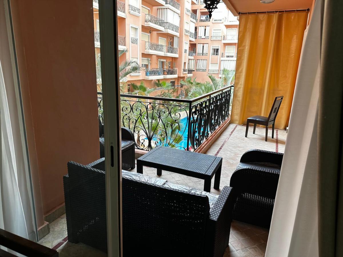 Beautiful, Great Equipped 122 M Holiday Apartment Near Majorelle Garden And Gueliz With Pool Views And A Large Balcony And Terrace Marrakesch Exterior foto