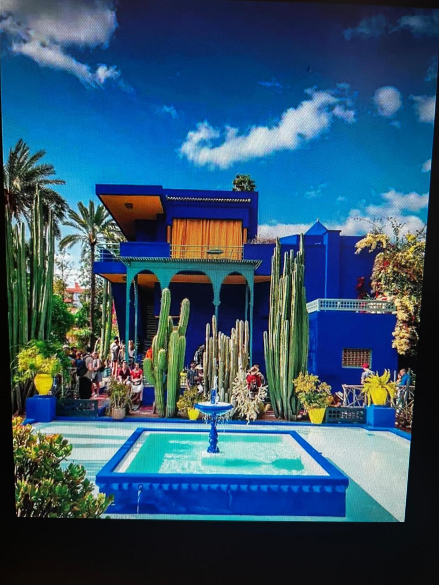 Beautiful, Great Equipped 122 M Holiday Apartment Near Majorelle Garden And Gueliz With Pool Views And A Large Balcony And Terrace Marrakesch Exterior foto