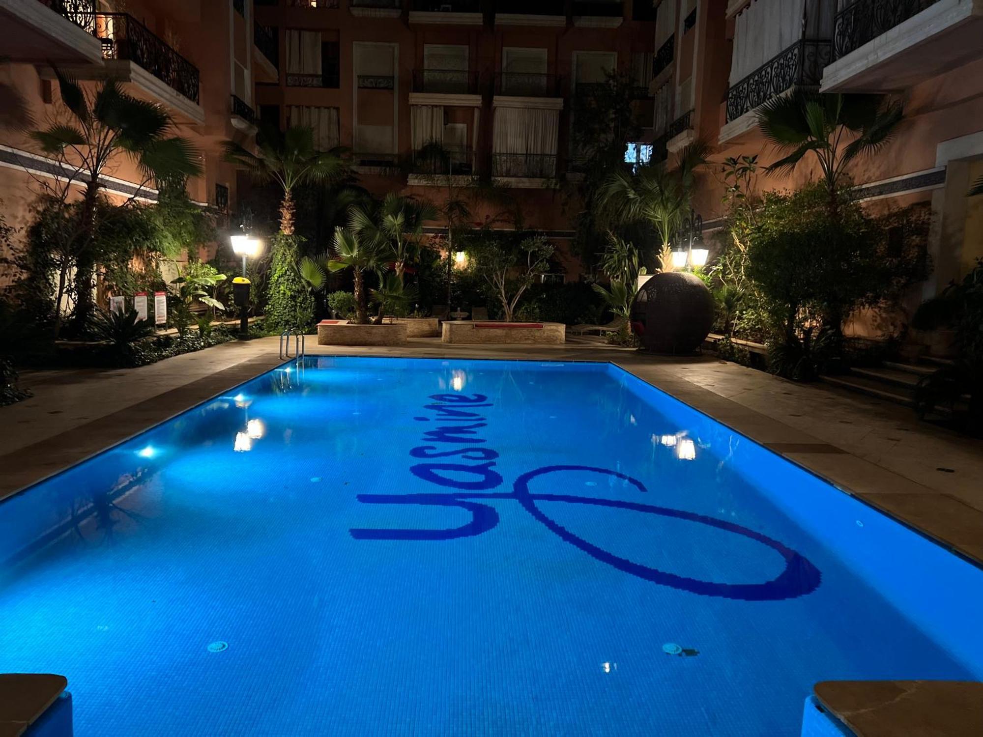 Beautiful, Great Equipped 122 M Holiday Apartment Near Majorelle Garden And Gueliz With Pool Views And A Large Balcony And Terrace Marrakesch Exterior foto